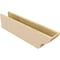 Ekena Millwork 6in. W x 8in. H x 32in. L Greensboro Woodgrain TimberThane Rafter Tail, Primed Tan RFTUR06X08X32GRNRCPR - alternate 2